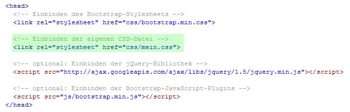 Abbildung: Anpassen von CSS-Eigenschaften
