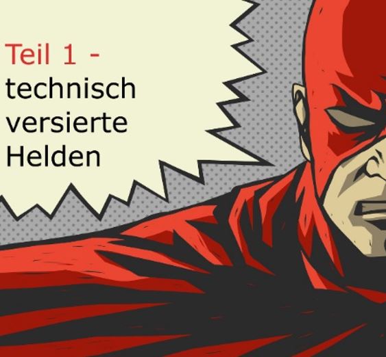 Website Super Heroes - 12 Helden für starke Websites (Teil 1 - Helden aus der Technik)
